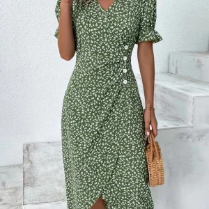 Blandina - Robe Boutonnée Raffinée Pour Un Look Mode Et Confortable