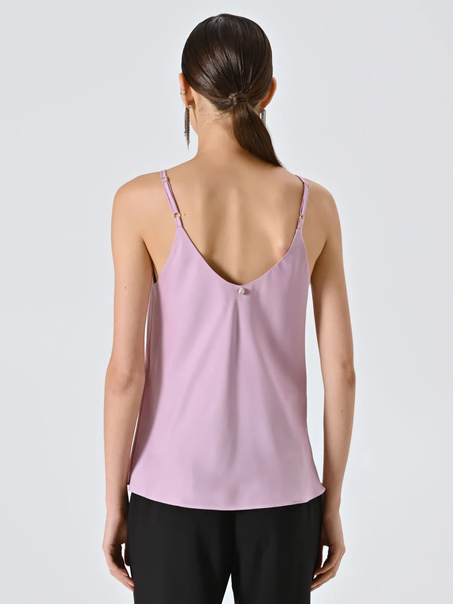 Top Spalline Sottili Rosa Malva – Image 5