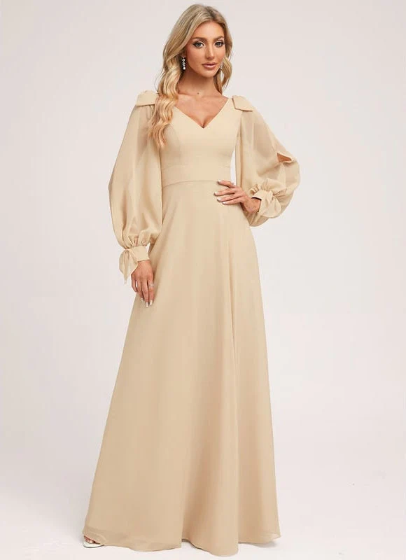 Robe Couleur Champagne – Image 5