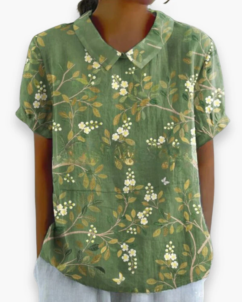 Chemisier à fleurs décontracté pour femmes | Léger et confortable – Image 7