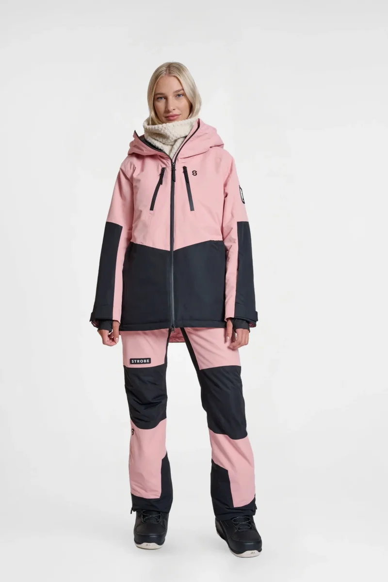 Veste de ski Lynx Sakura Pink – Femmes – Image 3