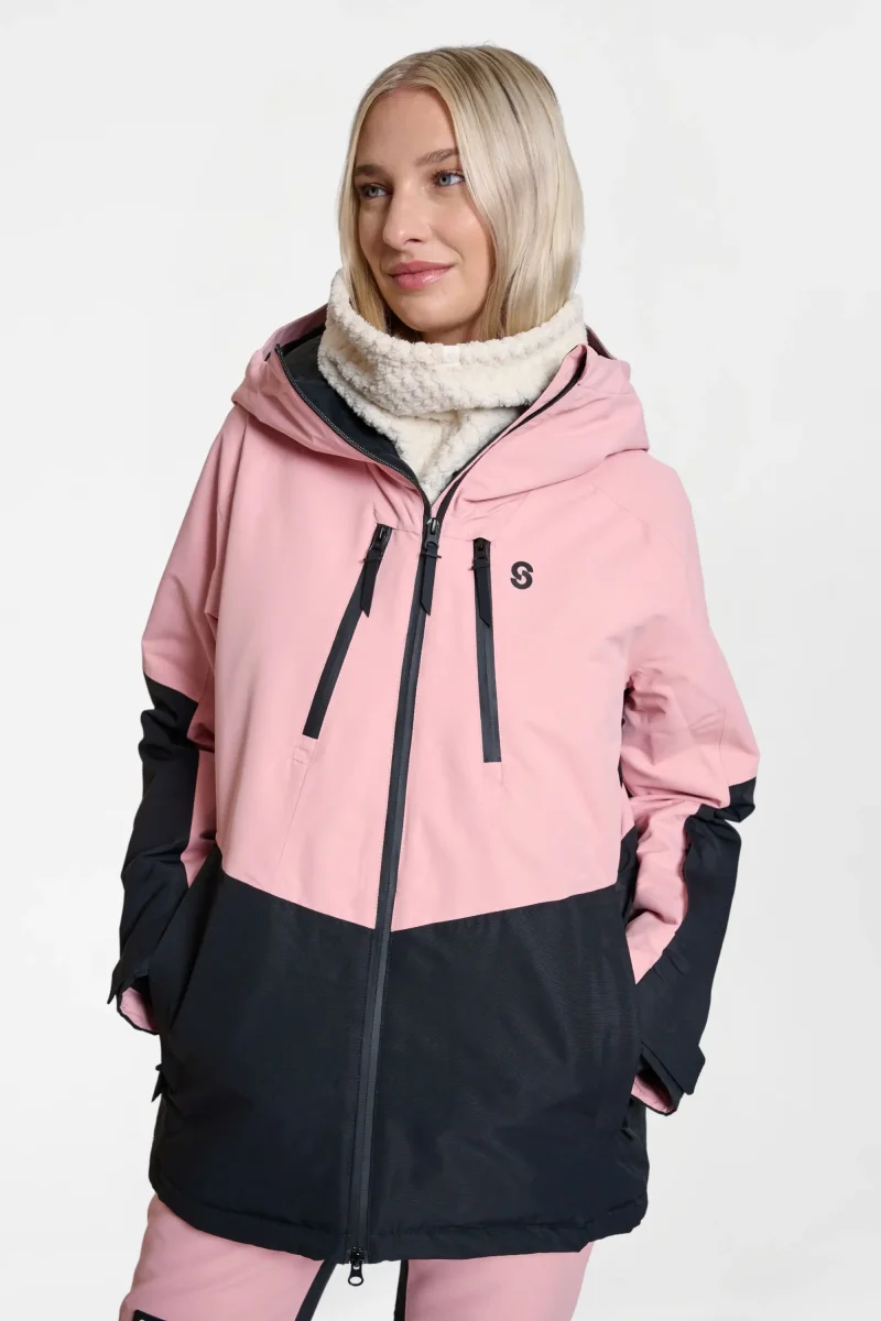 Veste de ski Lynx Sakura Pink – Femmes – Image 2