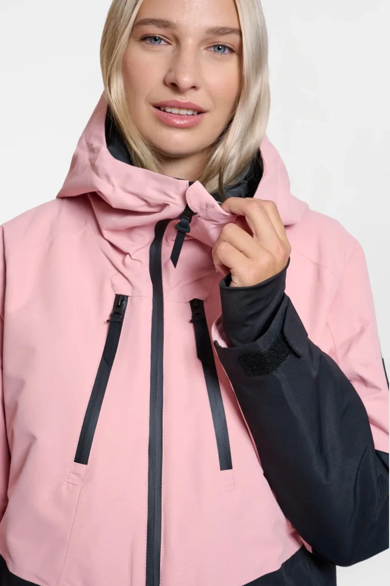 Veste de ski Lynx Sakura Pink – Femmes – Image 5