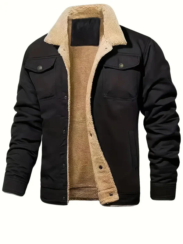 James - Veste homme doublée sherpa – Image 2