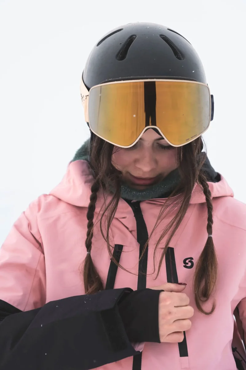 Veste de ski Lynx Sakura Pink – Femmes – Image 7