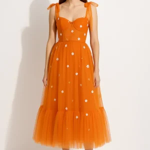 Robe De Soirée Couleur Orange