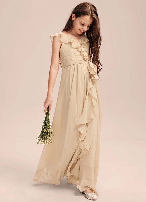 Robe Ceremonie Femme Champagne – Image 5