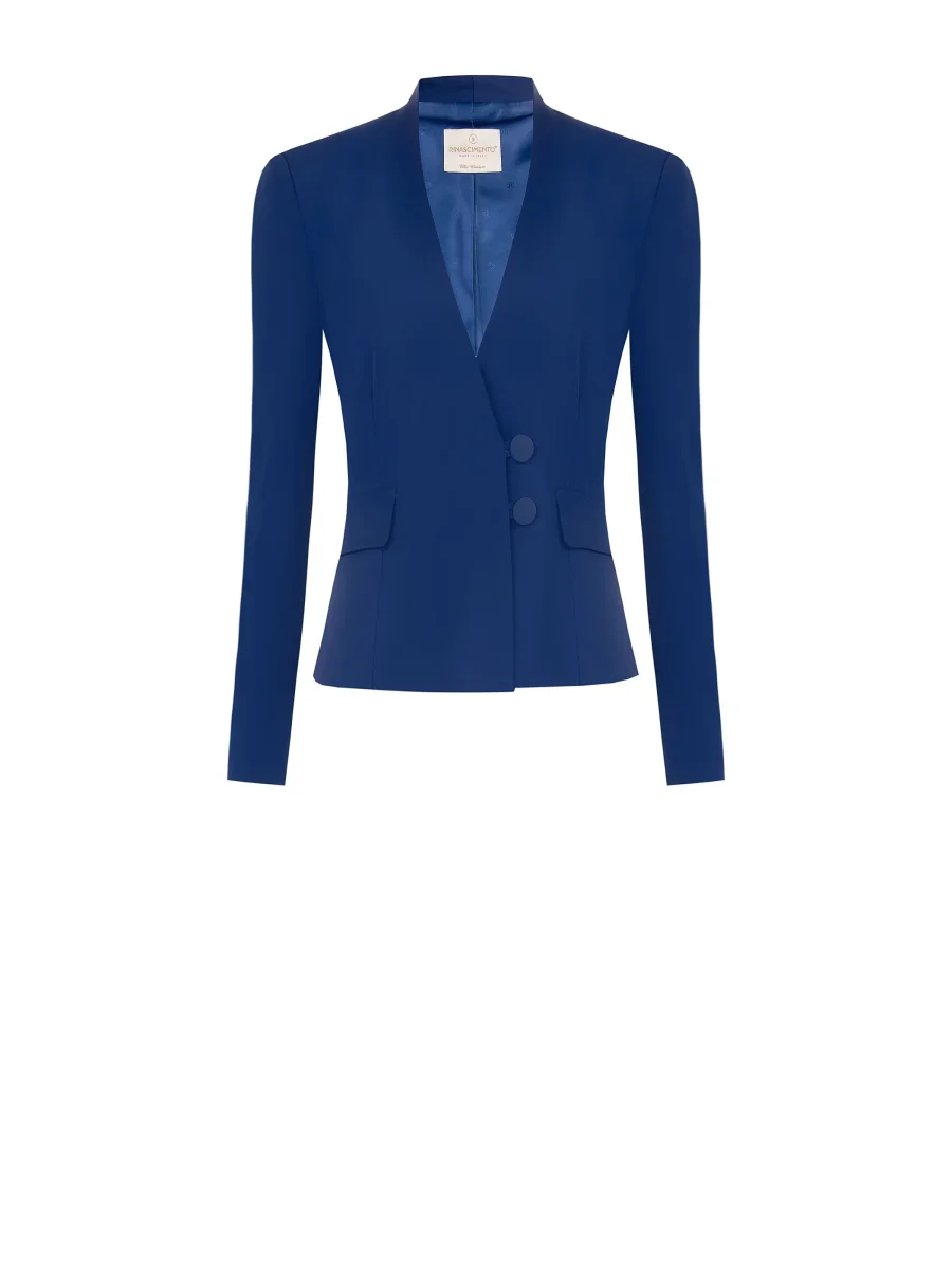 Giacca studio strutturata blu indaco – Image 7