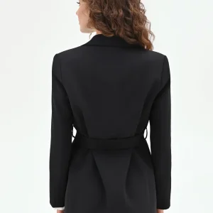 Giacca vestaglia nera