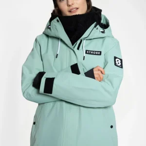 Veste de ski Aura Dusty Green – Femmes – Old logo
