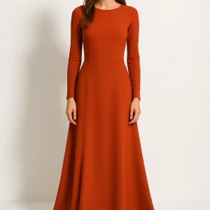 Robe Orange Grande Taille