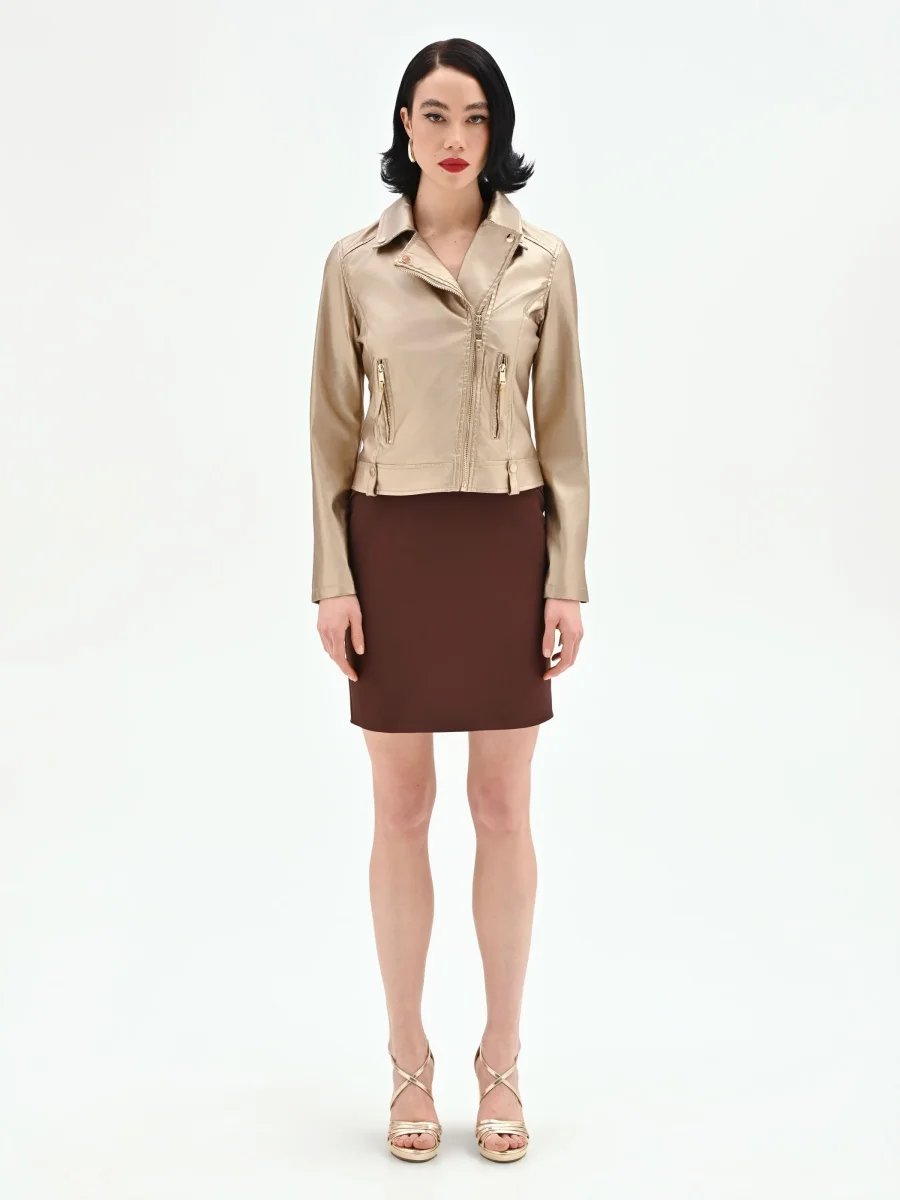 Chiodo laminato oro – Image 5