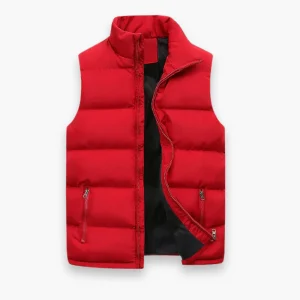 Gilet Matelassé Zippé Pour Homme | Confort Et Style