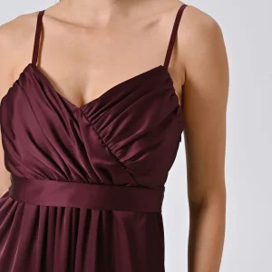 Abito Bordeaux taglio Impero