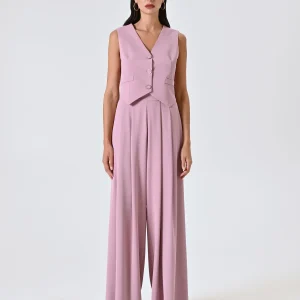 Gilet Rosa Malva in Cadi