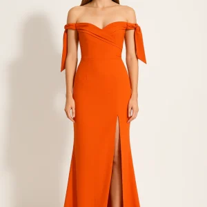 Robe Orange De Soiree