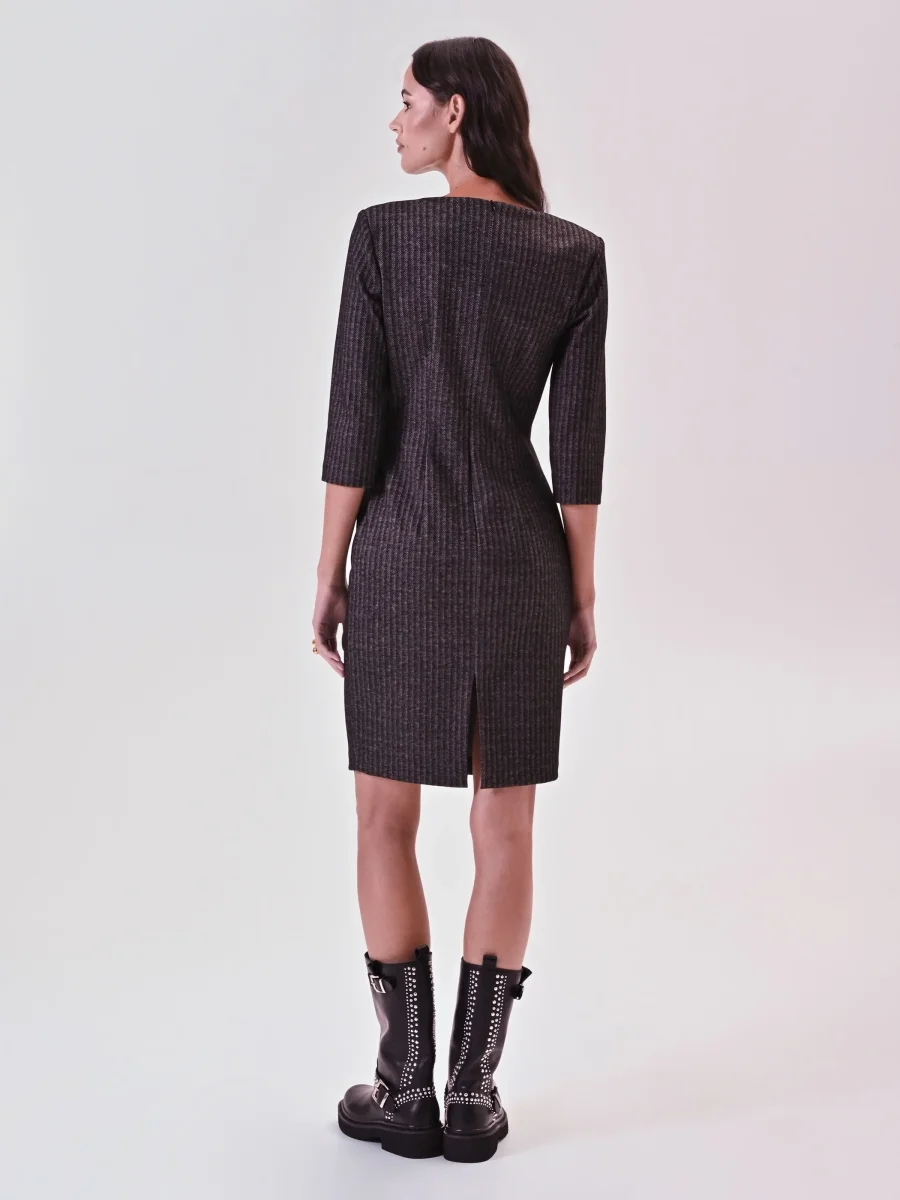 Tubino in Tessuto Maschile Grigio – Image 5