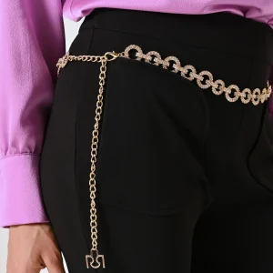 Cintura Anelli Oro e Strass