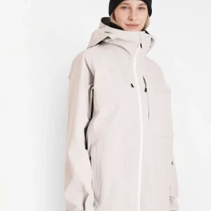 Veste de ski (Coquille) Gentian – Chalk Beige – Femmes