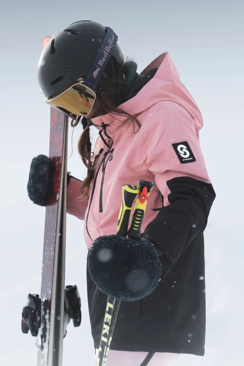 Veste de ski Lynx Sakura Pink – Femmes – Image 6