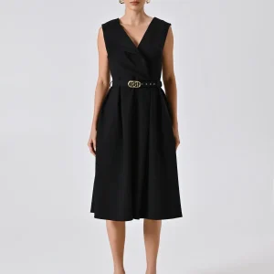 Tubino Nero con Doppio Rever