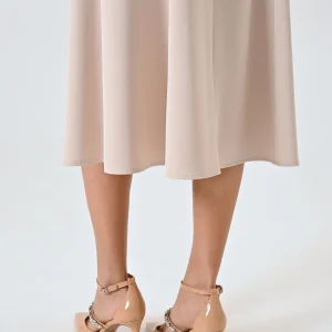 Pump in Vernice Cammello