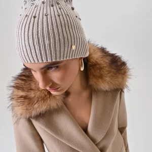 Cuffia Bianca con Pietre