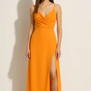 Robe Bustier Orange