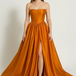 Robe Orange Grande Taille