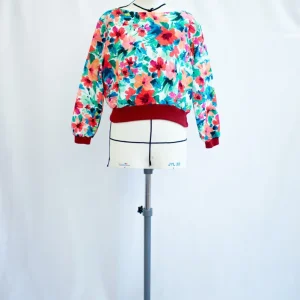 Sweat à fleur T36 n°535 - Vente Prototype