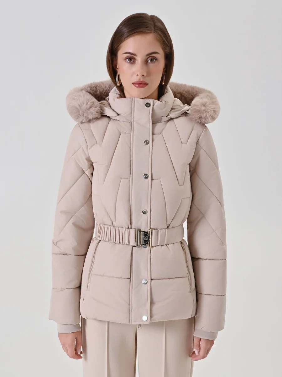 Piumino Corto Beige – Image 3