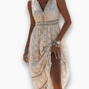 Robe Bohème Chic pour Femme | Élégance Midi