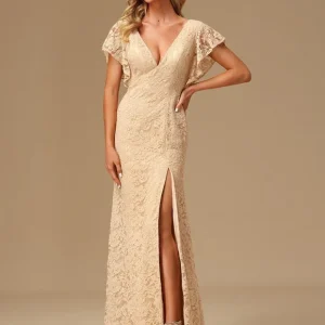 Robe Champagne Femme