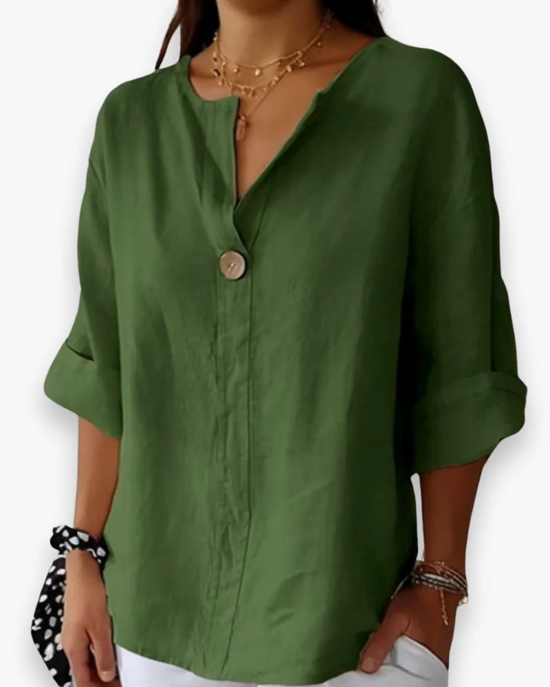 Chemisier ample élégante femme | Confort Chic – Image 4