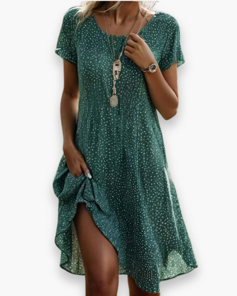 Robe d’Été Fluide pour Femme | Midi Élégante – Image 2
