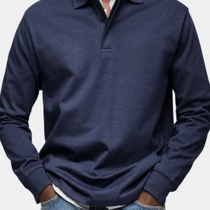Adrien – Polo homme à manches longues luxe