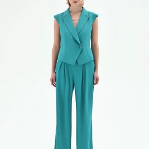 Gilet Studio verde smeraldo