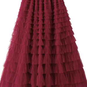 Rosa - Jupe Longue En Tulle - Élégante Et Féminine - Femme