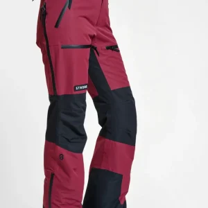Pantalon de ski Lynx Burgundy – Femmes