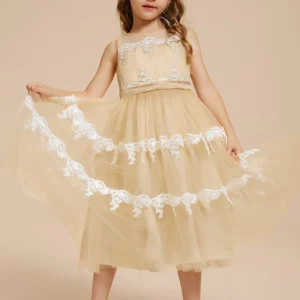 Robe De Demoiselle D'Honneur Champagne