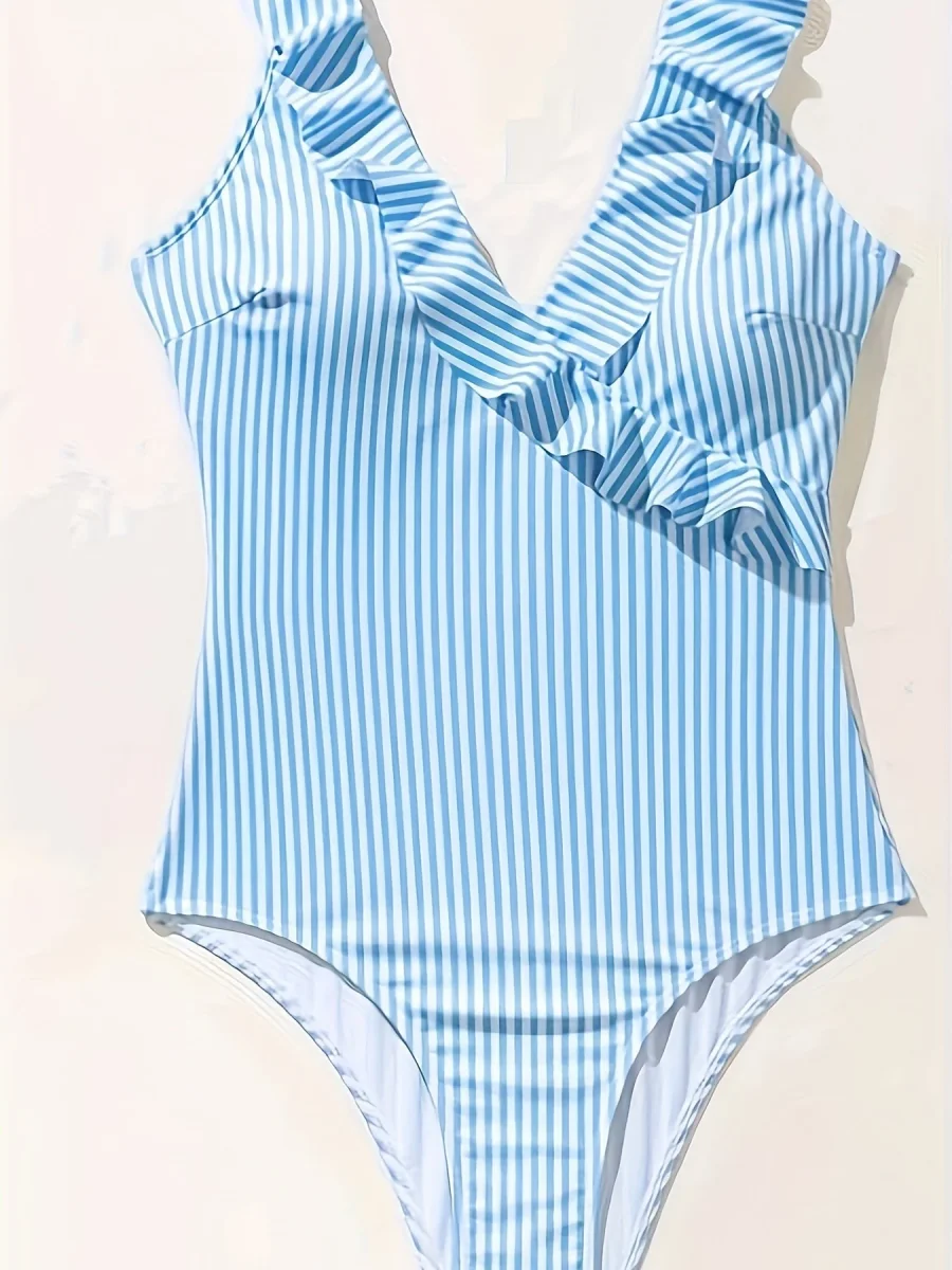 Léa - Maillot De Bain Rayé Élégant Et Moderne – Image 4