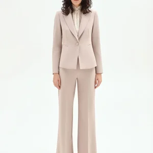 Giacca avvitata tortora beige