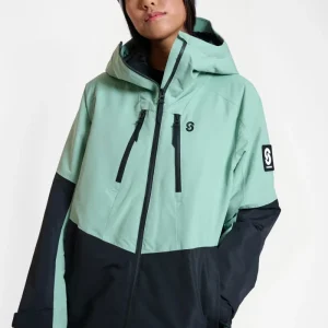 Veste de ski Lynx Dusty Green – Femmes