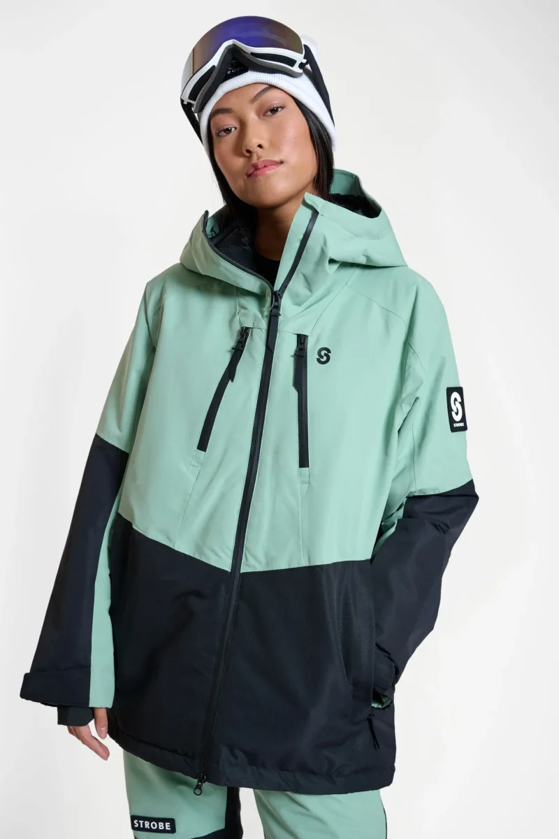 Veste de ski Lynx Dusty Green – Femmes