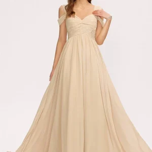 Robe Demoiselle Dhonneur Champagne