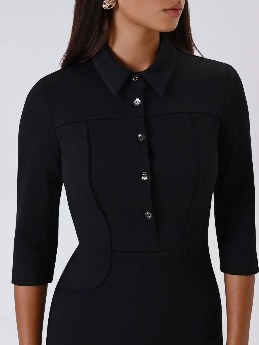 Tubino Chemisier Nero – Image 5