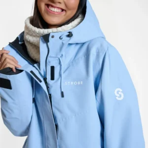Veste de ski Aura Serenity Blue – Femmes
