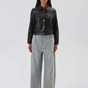 Giubbino Simil Pelle Nero