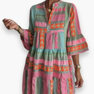 Robe Bohème Colorée pour Femme | Décontracté et Chic
