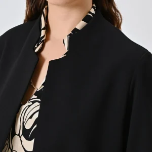 Giacca Curvy Nera Aperta